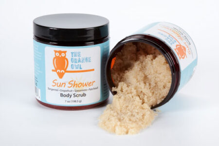 Natural Product Review: The Orange Owl’s Sun Shower Body Scrub
